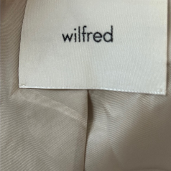 Aritzia Wilfred Destiny Linen Double Breasted Blazer in Beige Size 00 - Picture 5 of 8